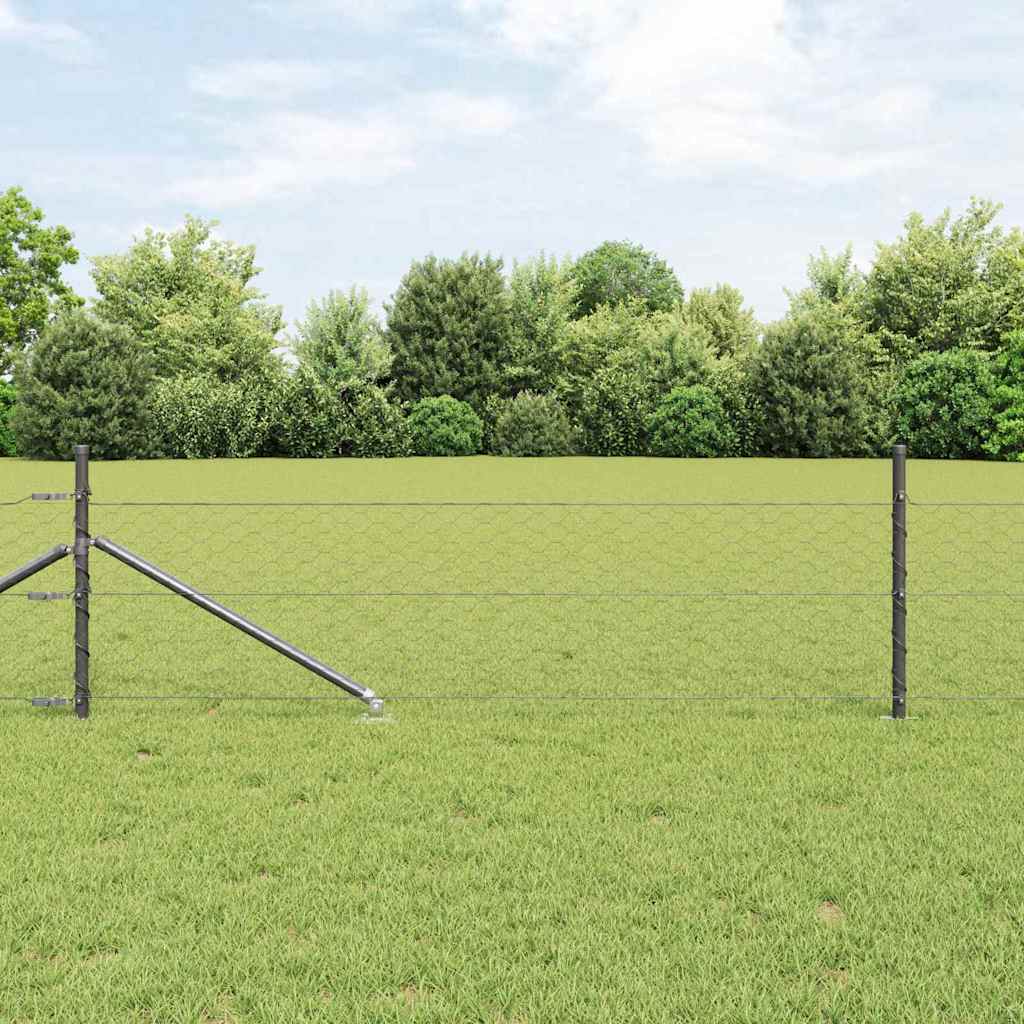 Zavareno žičano ograđivanje s bodljama 25 x 0,5 m (Š x V)