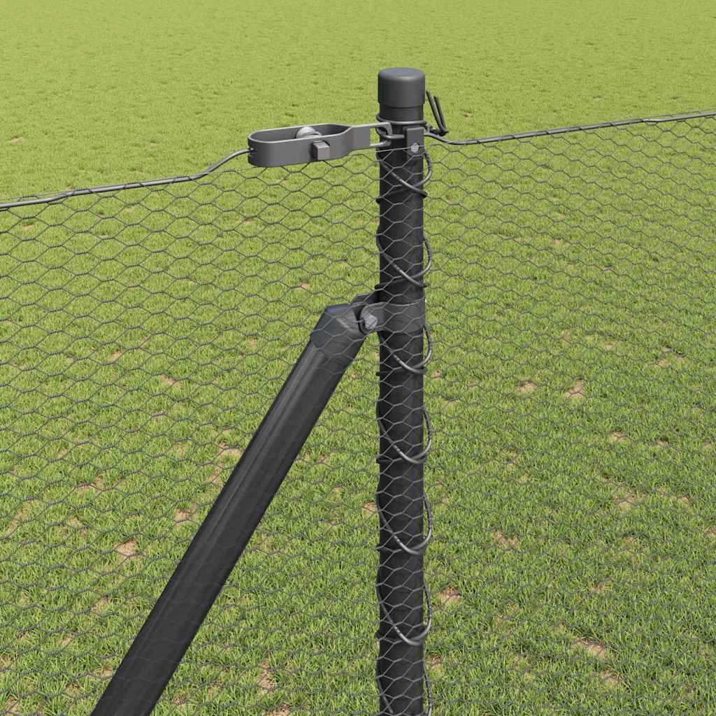 Zavareno žičano ograđivanje s bodljama 25 x 1,6 m (Š x V)