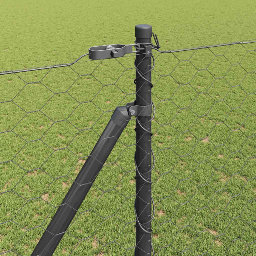 Zavareno žičano ograđivanje s bodljama 50 x 1,6 m (Š x V)