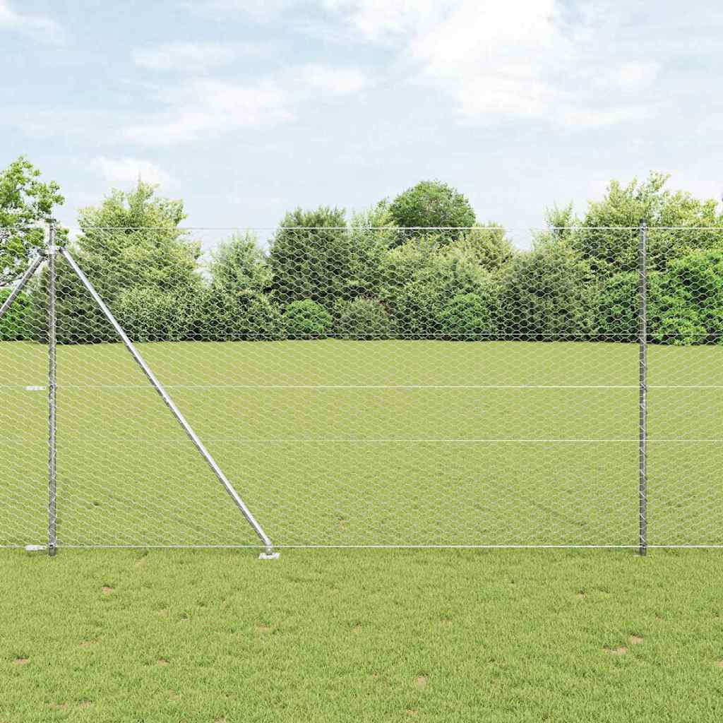 Zavareno žičano ograđivanje s bodljama 25 x 1,6 m (Š x V)