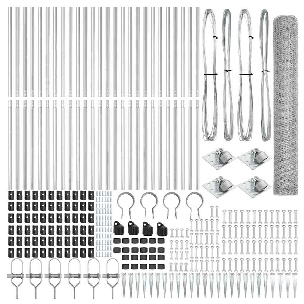Zavareno žičano ograđivanje s bodljama 50 x 1,4 m (Š x V)