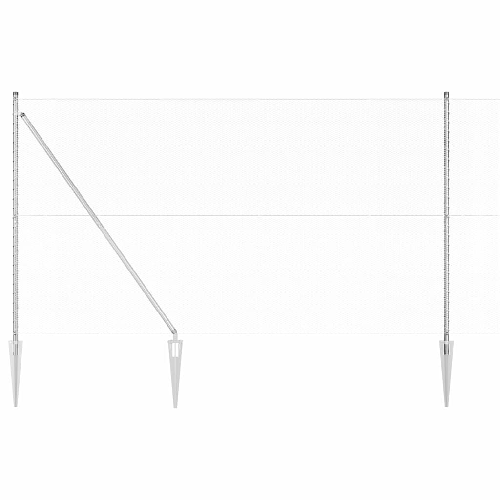 Zavareno žičano ograđivanje s bodljama 50 x 1,5 m (Š x V)