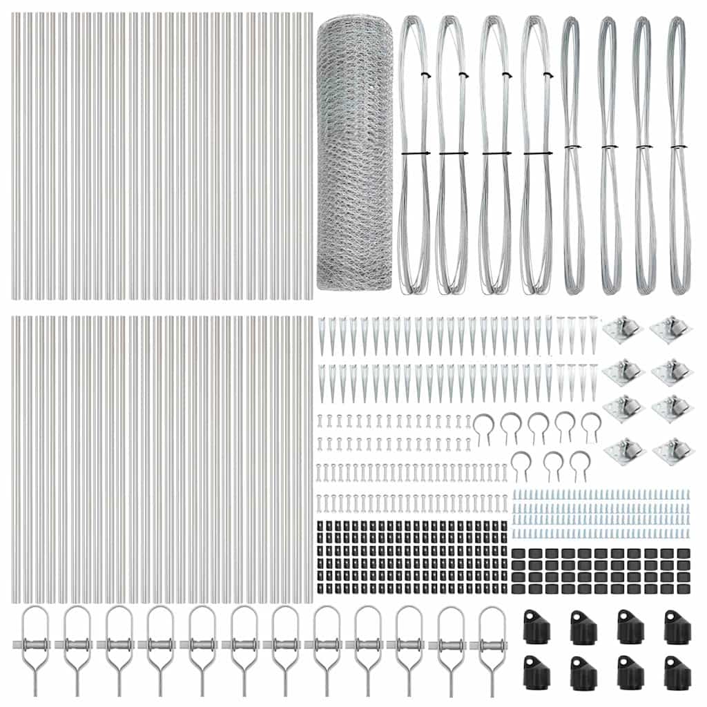 Zavareno žičano ograđivanje s bodljama 100 x 0,8 m (Š x V)