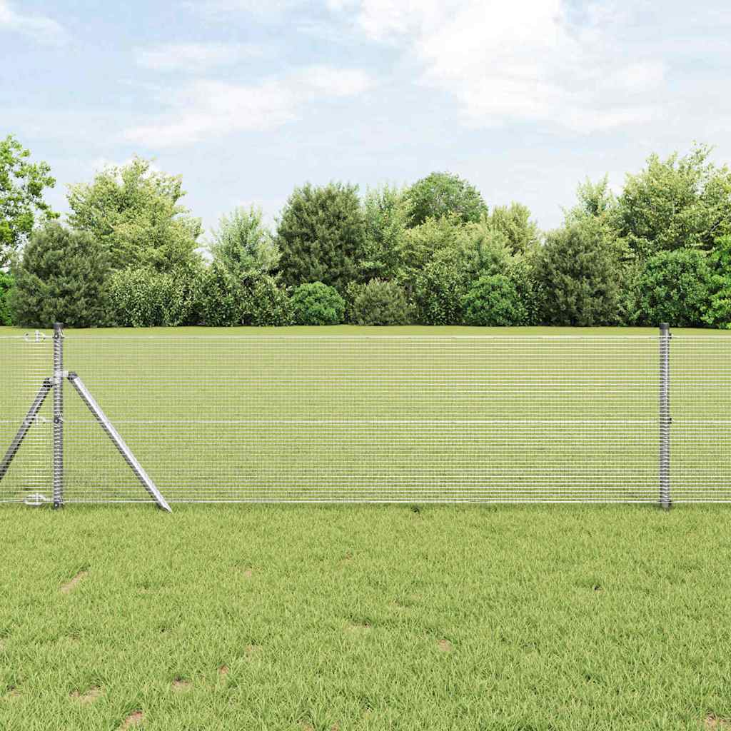 Temeljna zavarena žičana ograda 25 x 0,5 m (Š x V)