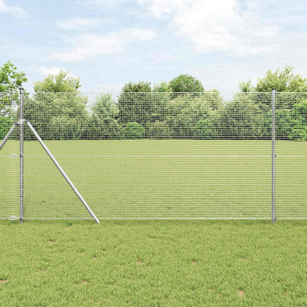 Temeljna zavarena žičana ograda 25 x 1 m Vruće pocinčani čelik