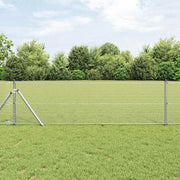 Temeljna zavarena žičana ograda 100 x 0,6 m Srebrna Mreža