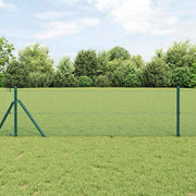 Temeljna zavarena žičana ograda 25 x 0,4 m Zelena Mreža