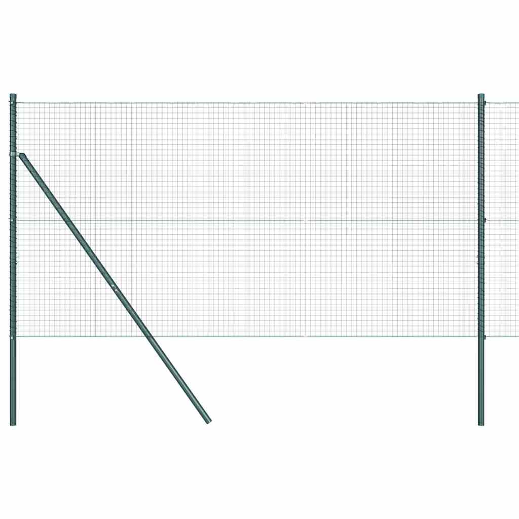 Temeljna zavarena žičana ograda 25 x 1,2 m Zelena Mreža