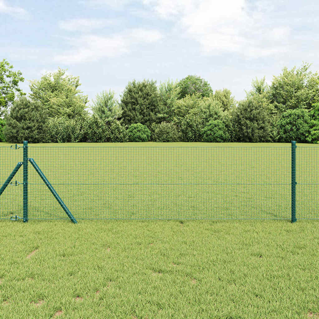Temeljna zavarena žičana ograda 50 x 0,4 m Zelena Mreža