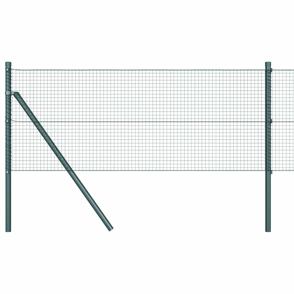 Temeljna zavarena žičana ograda 50 x 0,6 m Zelena Mreža