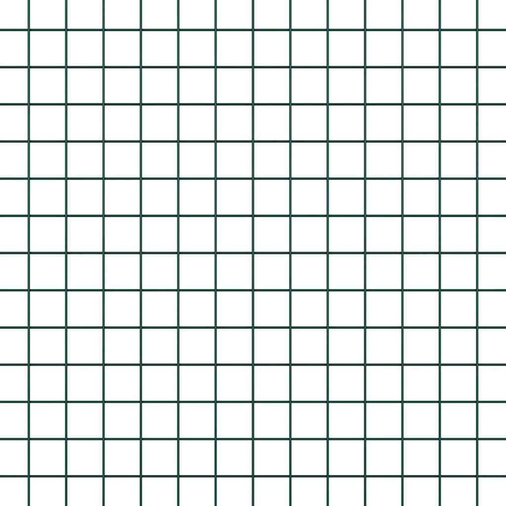 Temeljna zavarena žičana ograda 50 x 0,8 m Zelena Mreža