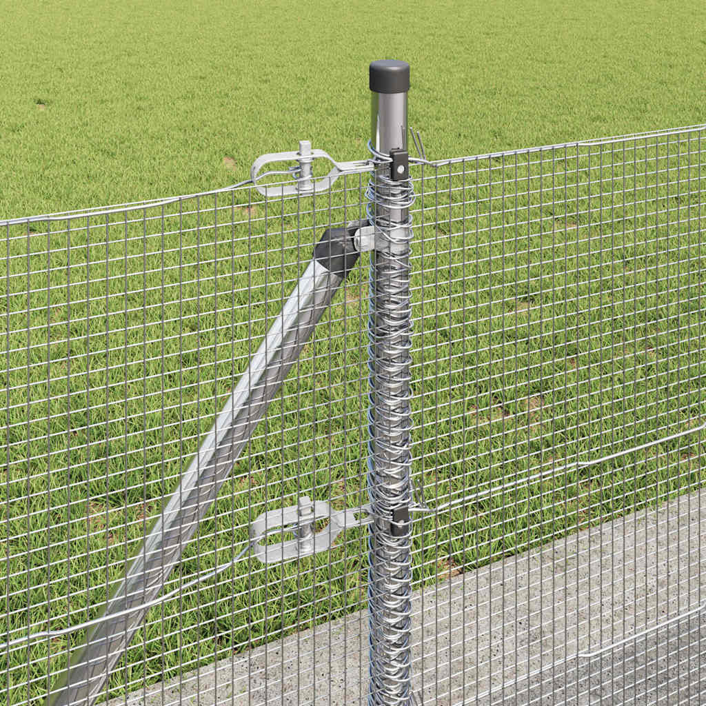 Zavareno žičano ogradno mreža s betonskom podlogom 10 x 0,6 m