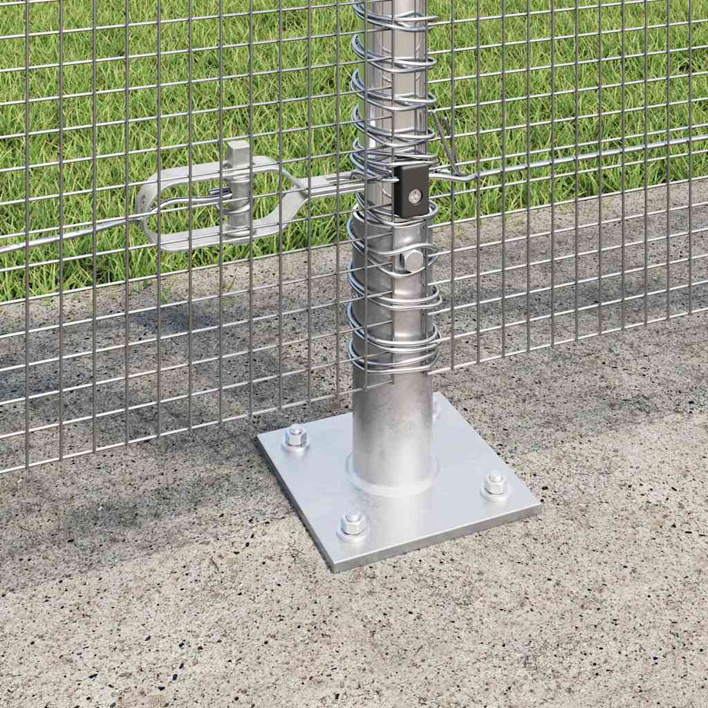 Zavareno žičano ogradno mreža s betonskom podlogom 10 x 1,2 m