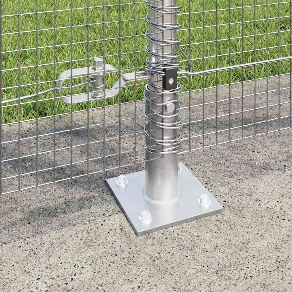 Zavareno žičano ogradno mreža s betonskom podlogom 10 x 1,2 m
