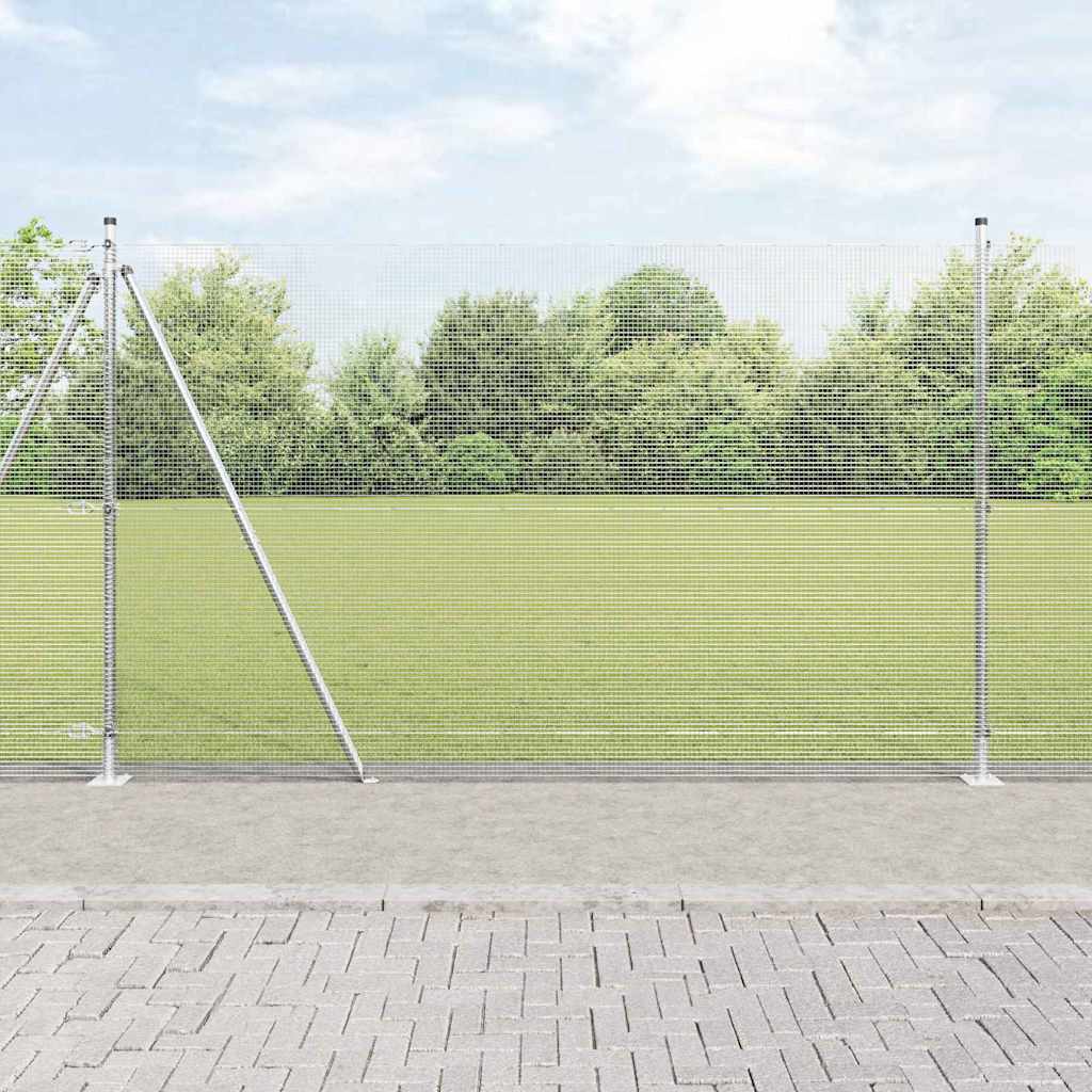 Zavareno žičano ogradno mreža s betonskom podlogom 10 x 1,4 m