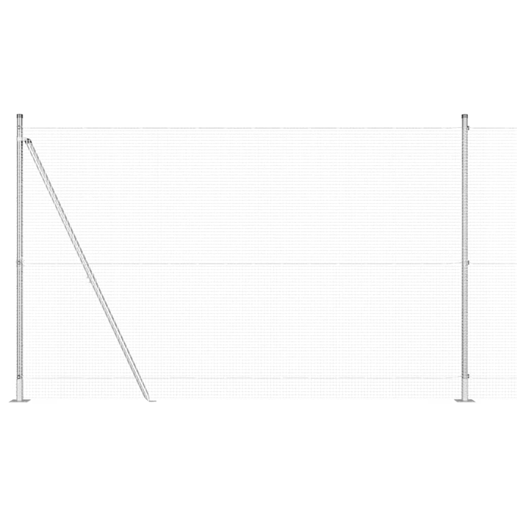 Zavareno žičano ogradno mreža s betonskom podlogom 10 x 1,4 m