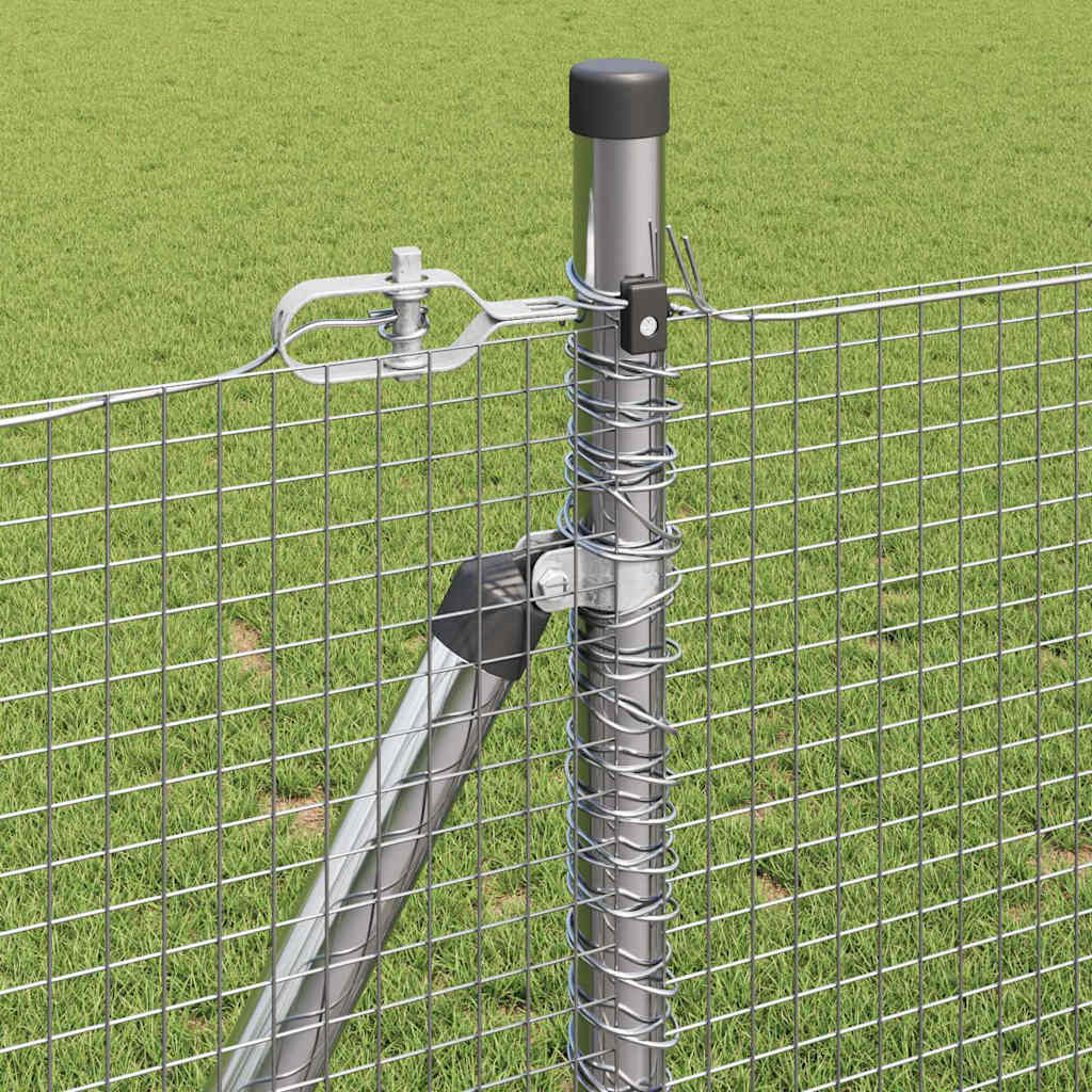 Zavareno žičano ogradno mreža s betonskom podlogom 25 x 0,8 m