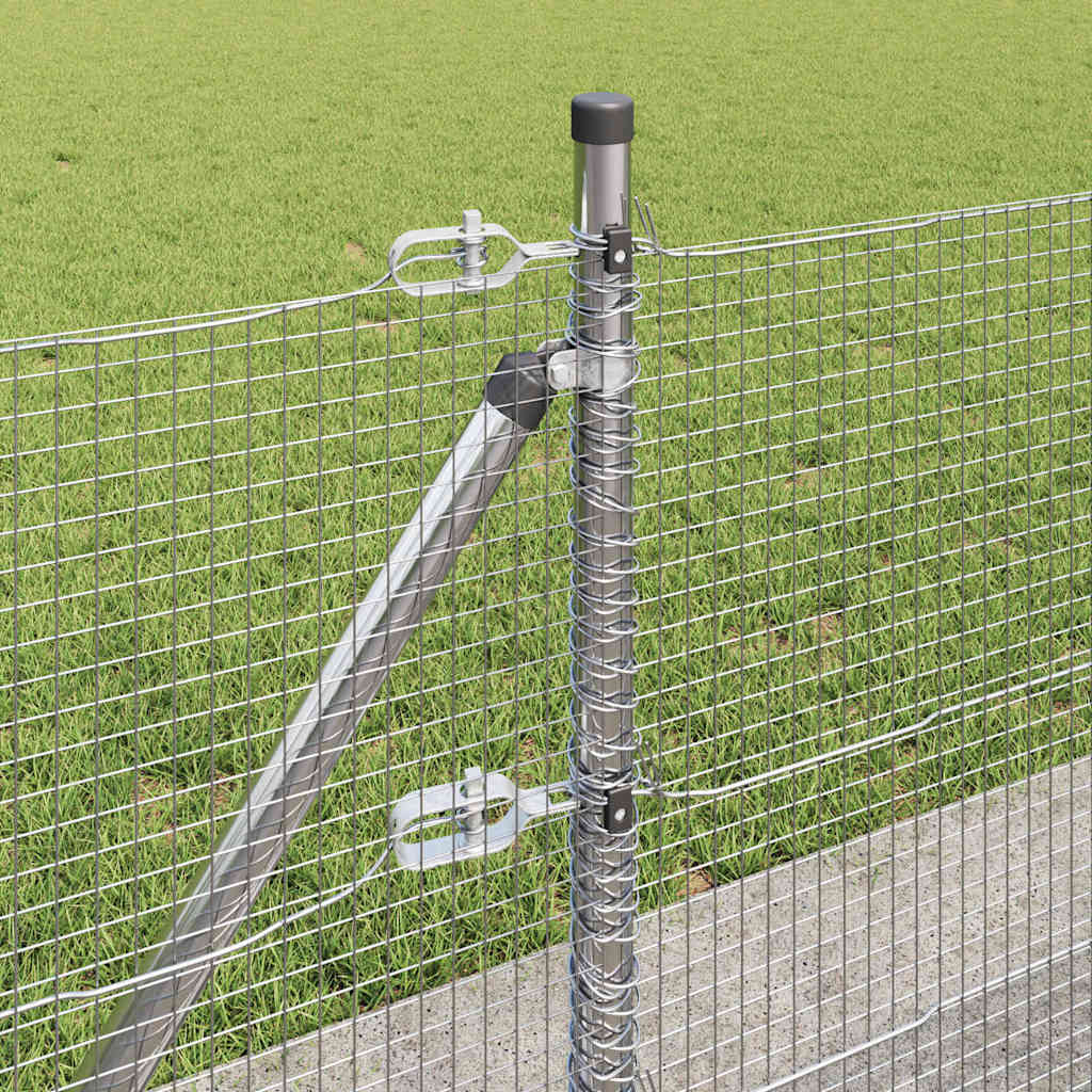 Zavareno žičano ogradno mreža s betonskom podlogom 50 x 0,4 m