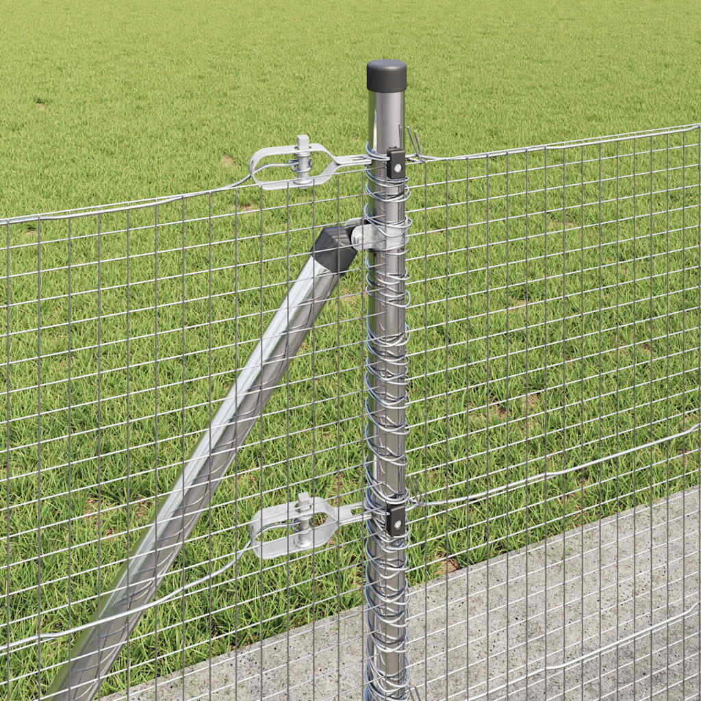 Zavareno žičano ogradno mreža s betonskom podlogom 50 x 0,4 m