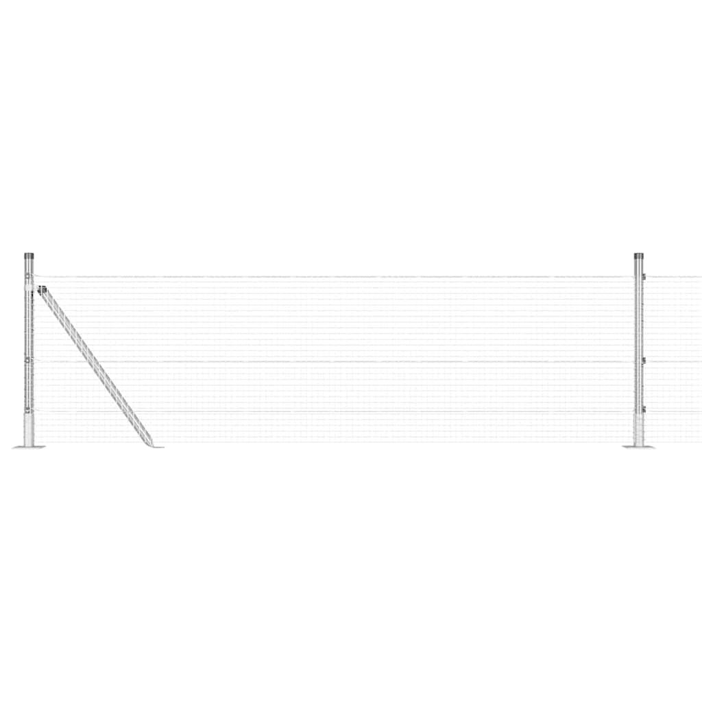 Zavareno žičano ogradno mreža s betonskom podlogom 50 x 0,6 m