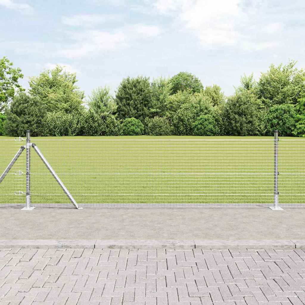 Zavareno žičano ogradno mreža s betonskom podlogom 50 x 0,6 m