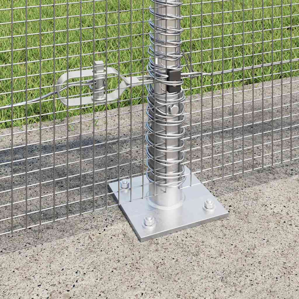 Zavareno žičano ogradno mreža s betonskom podlogom 50 x 0,8 m