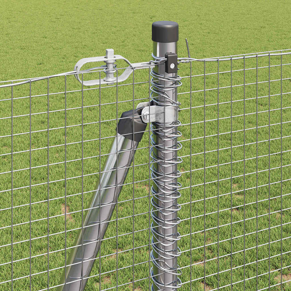 Zavareno žičano ogradno mreža s betonskom podlogom 50 x 1,2 m