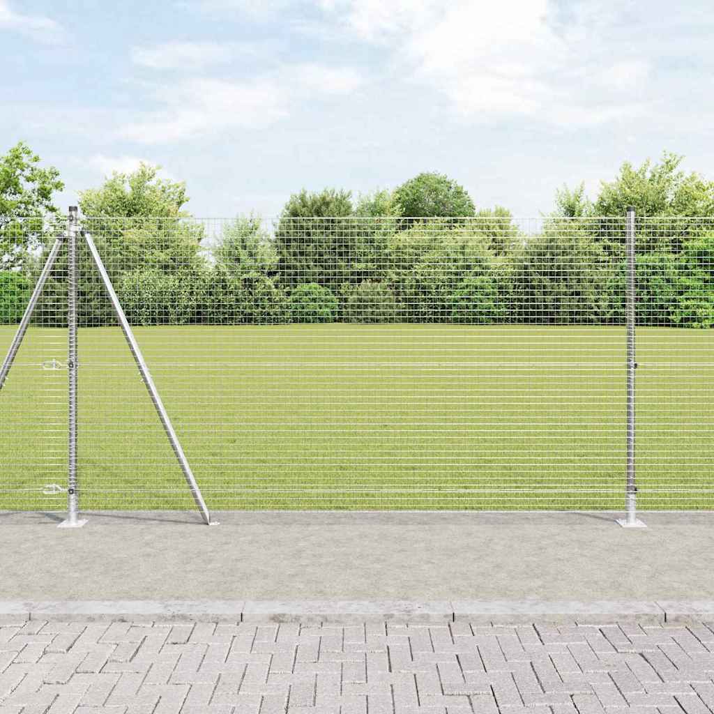 Zavareno žičano ogradno mreža s betonskom podlogom 50 x 1,2 m