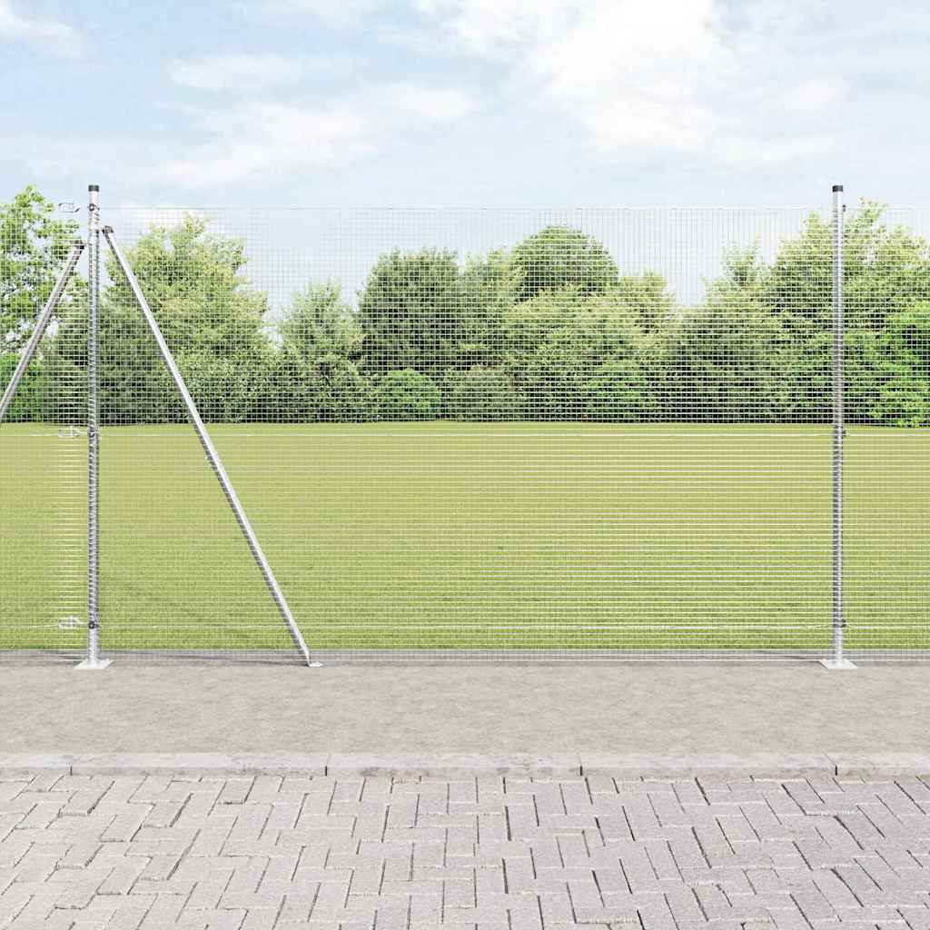 Zavareno žičano ogradno mreža s betonskom podlogom 50 x 1,4 m