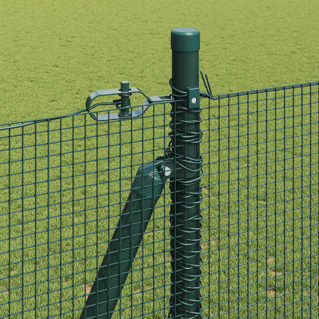 Zavareno žičano ogradno mreža s betonskom podlogom 25 x 1,4 m