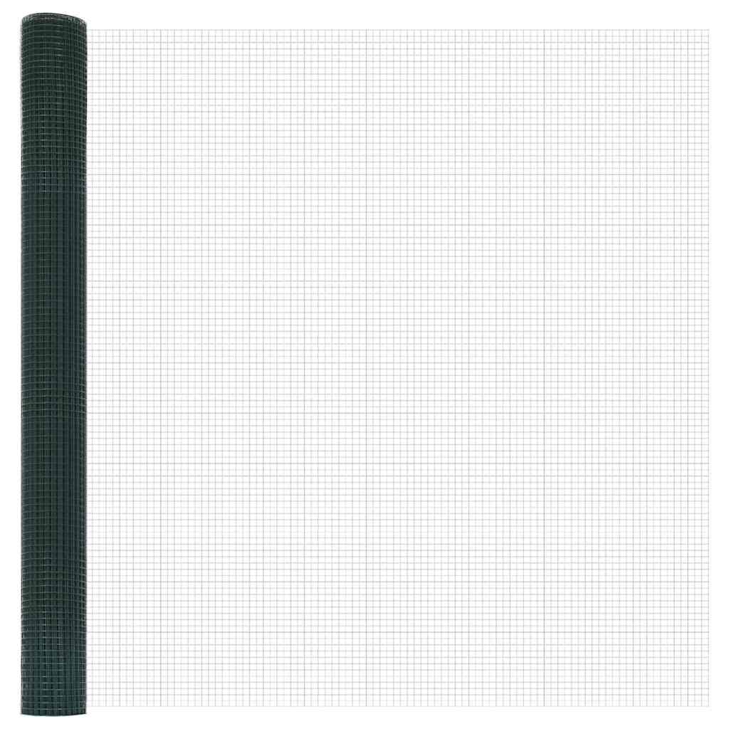 Zavareno žičano ogradno mreža s betonskom podlogom 25 x 1,4 m