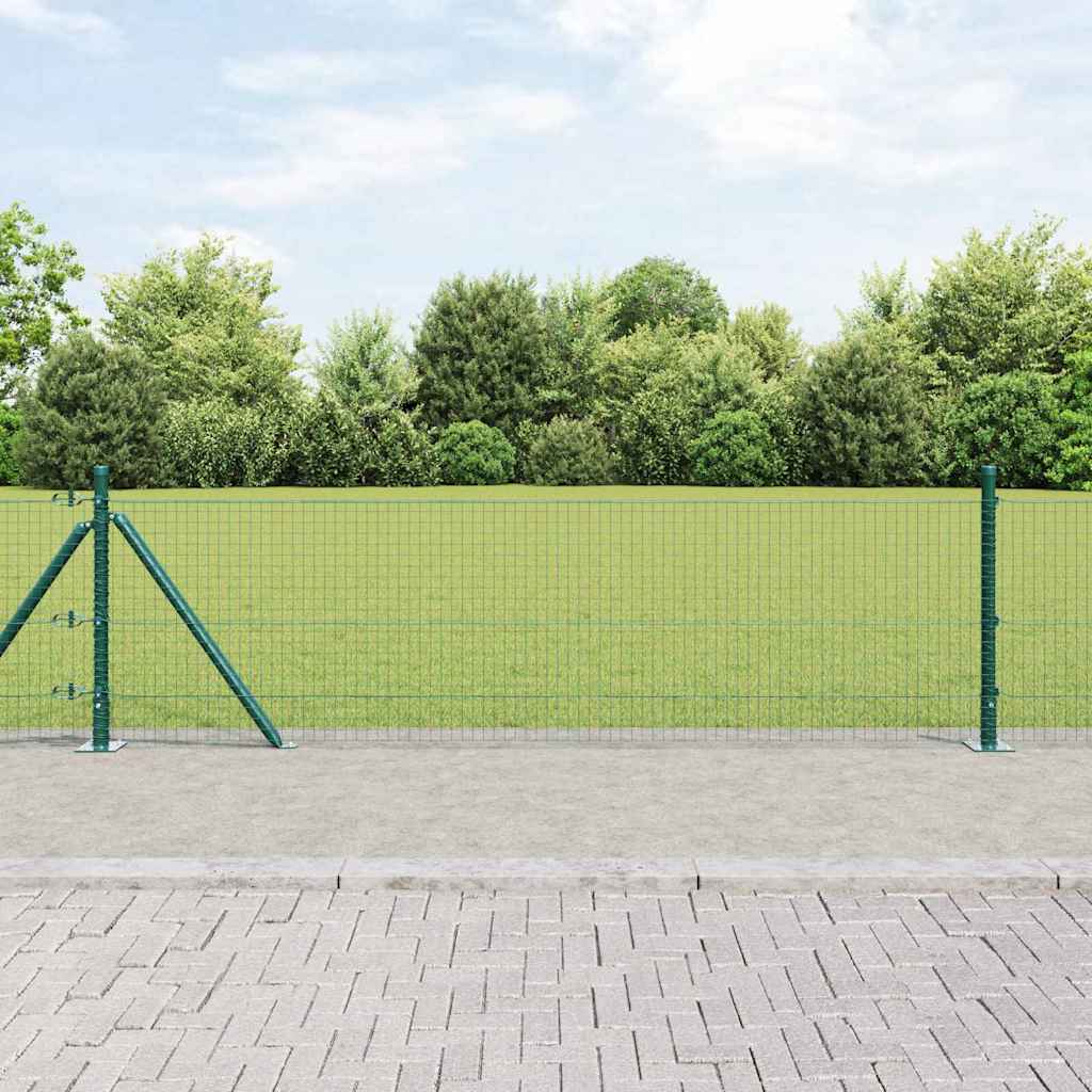 Zavareno žičano ogradno mreža s betonskom podlogom 50 x 0,5 m