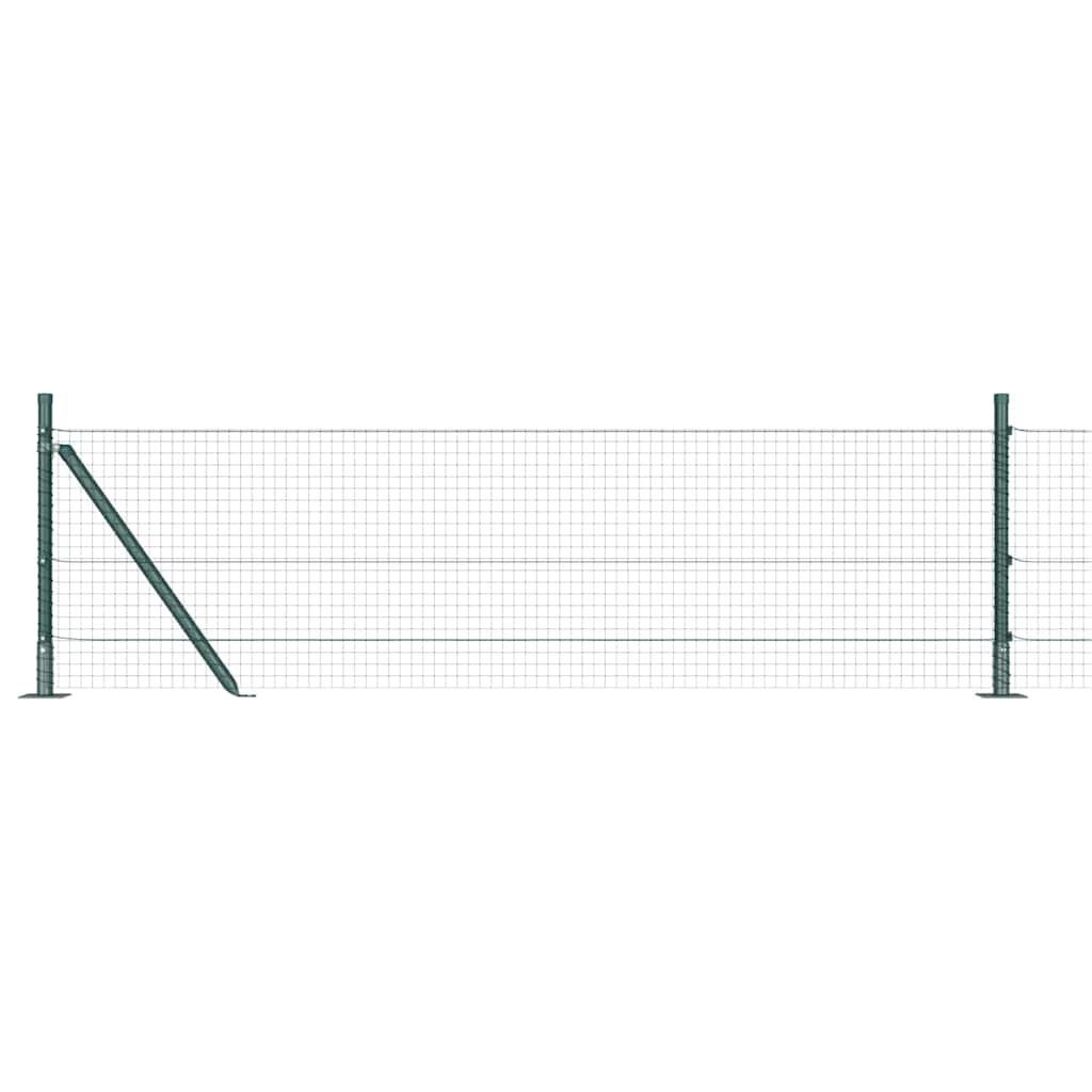 Zavareno žičano ogradno mreža s betonskom podlogom 50 x 0,5 m