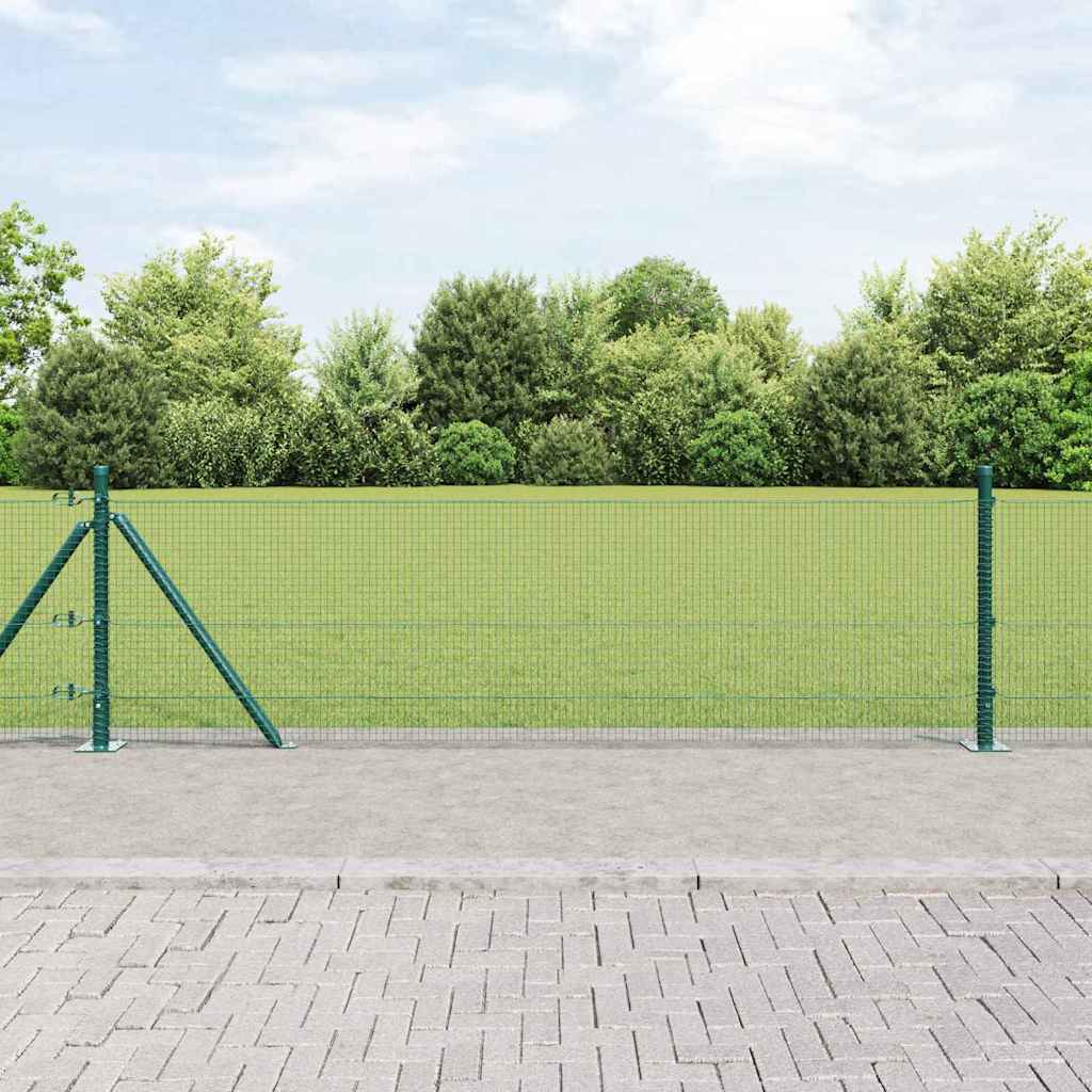 Zavareno žičano ogradno mreža s betonskom podlogom 50 x 0,6 m