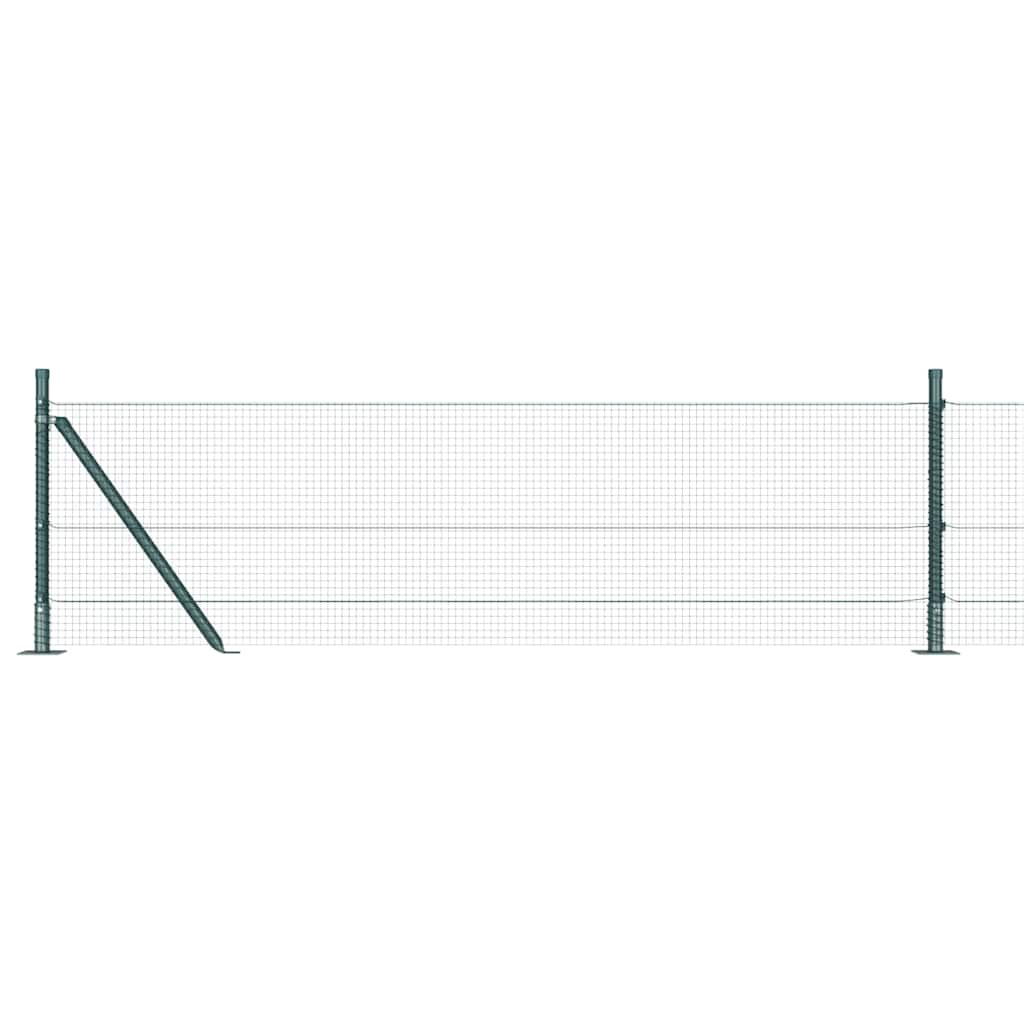 Zavareno žičano ogradno mreža s betonskom podlogom 50 x 0,6 m