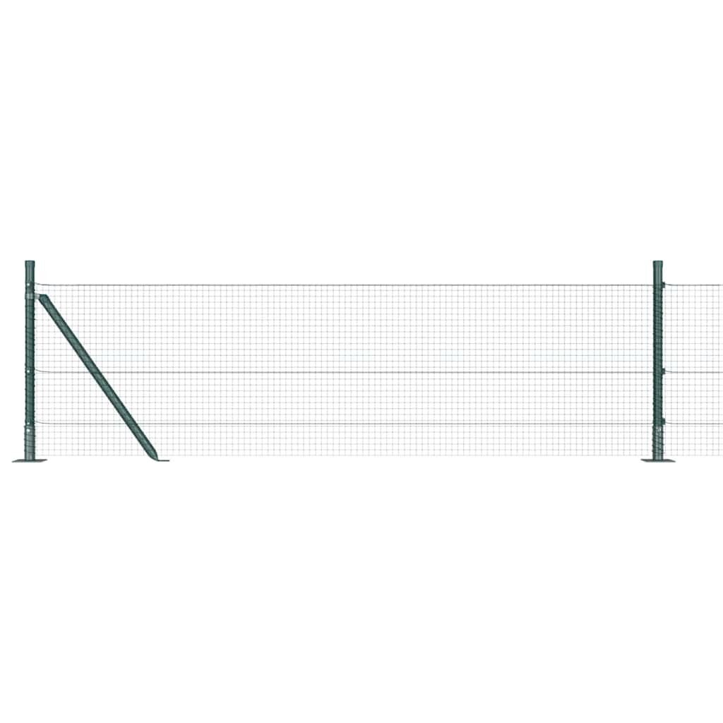 Zavareno žičano ogradno mreža s betonskom podlogom 50 x 0,6 m