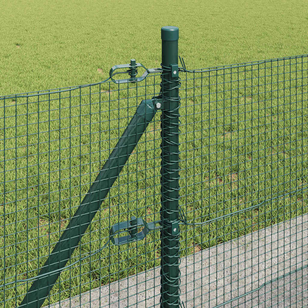 Zavareno žičano ogradno mreža s betonskom podlogom 100 x 0,6 m