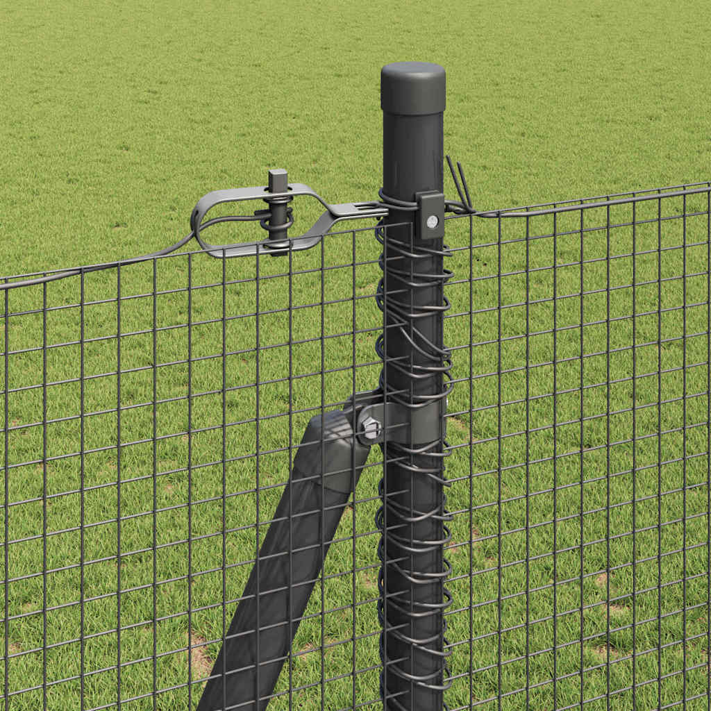Zavareno žičano ogradno mreža s betonskom podlogom 10 x 1,6 m