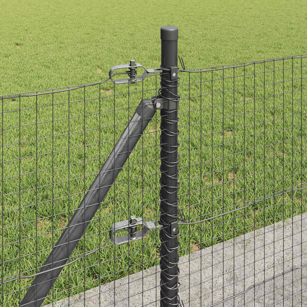 Zavareno žičano ogradno mreža s betonskom podlogom 25 x 0,5 m