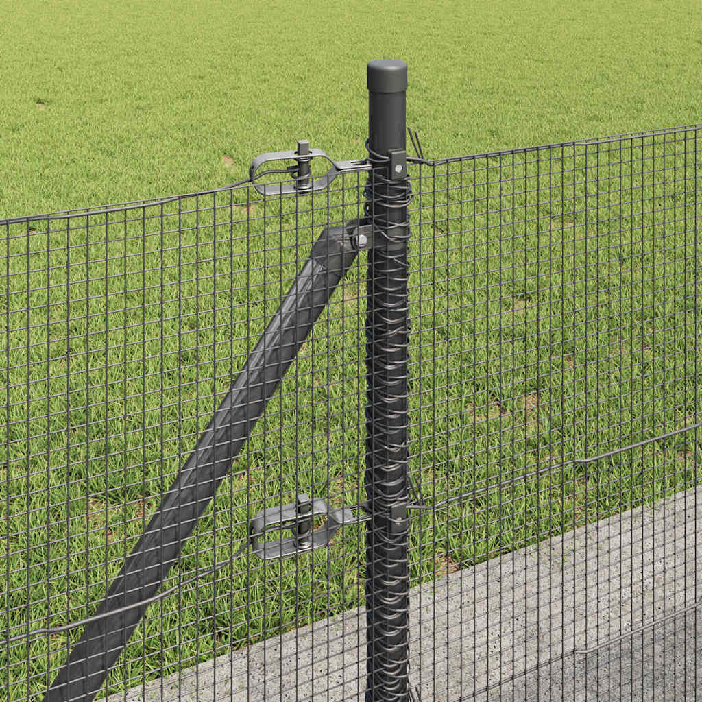 Zavareno žičano ogradno mreža s betonskom podlogom 50 x 0,6 m