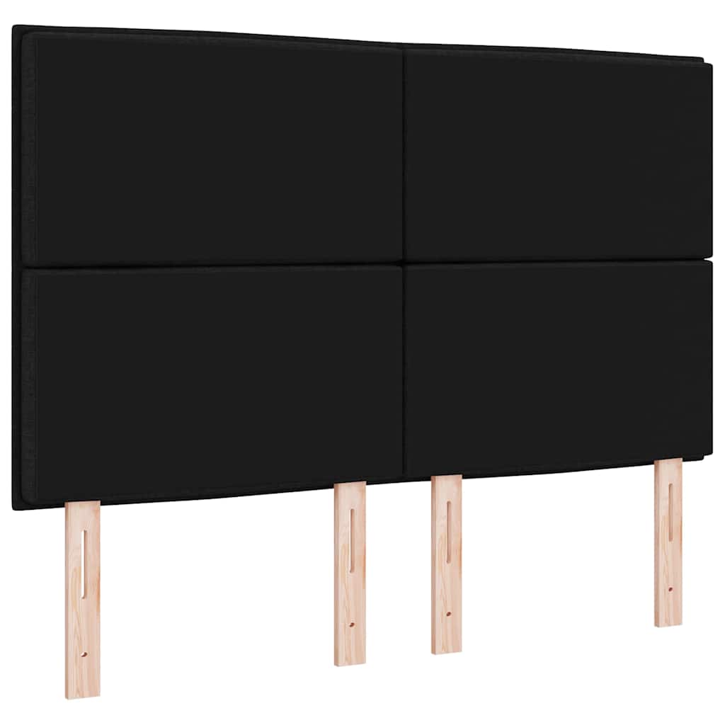 Uzglavlje Crna 144 cm tkanina