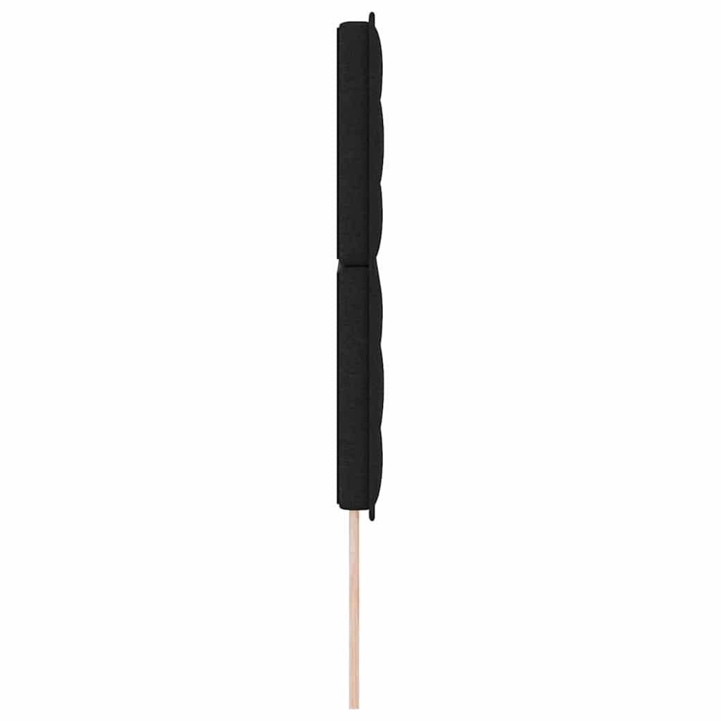 Uzglavlje Crna 144 cm tkanina