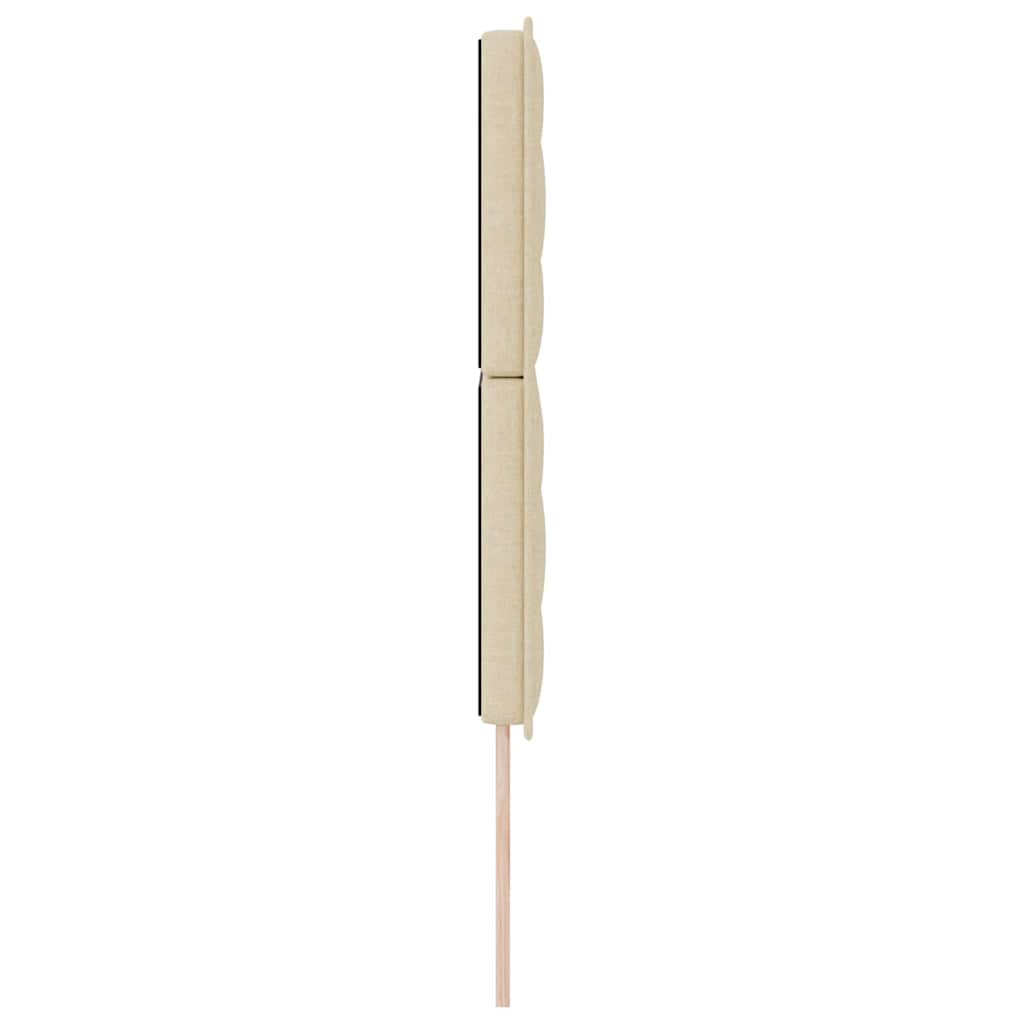 Uzglavlje Krema 144 cm tkanina
