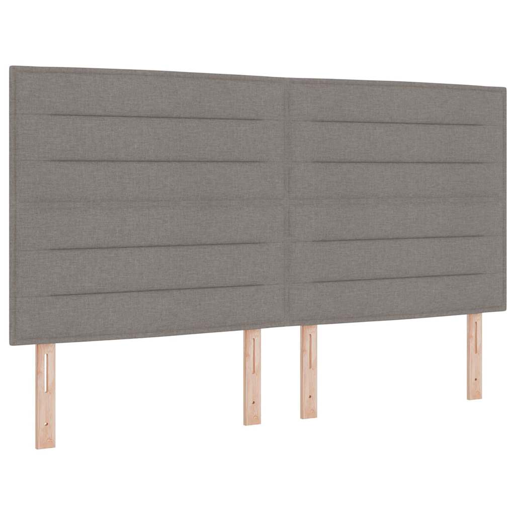 Uzglavlje Sivo-smeđa 180 cm tkanina
