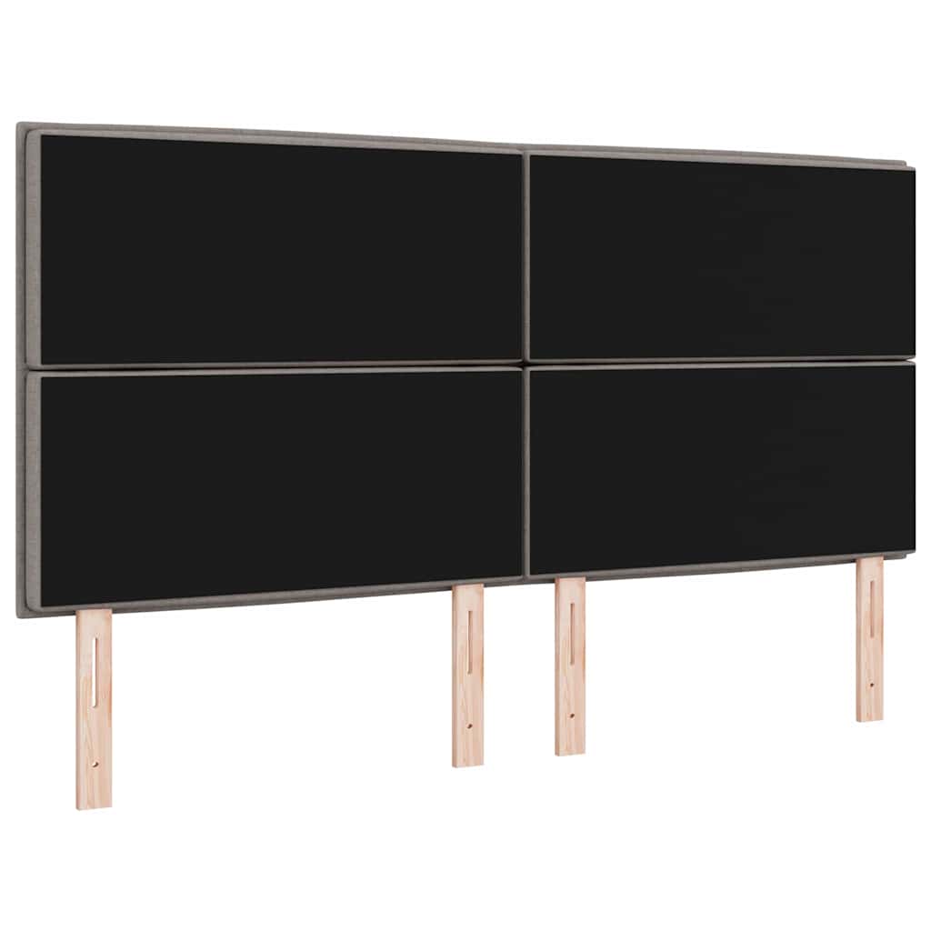 Uzglavlje Sivo-smeđa 180 cm tkanina