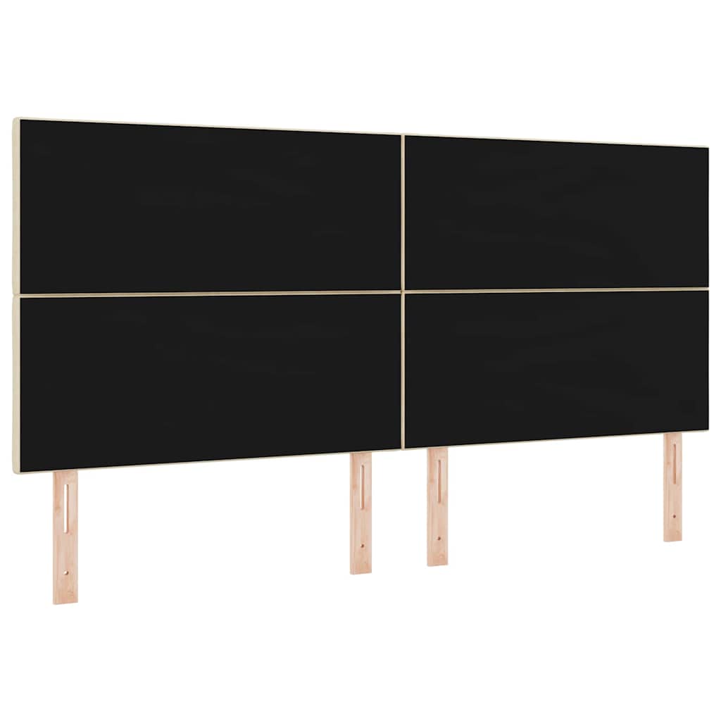 Uzglavlje Krema tkanina Bež 200 cm