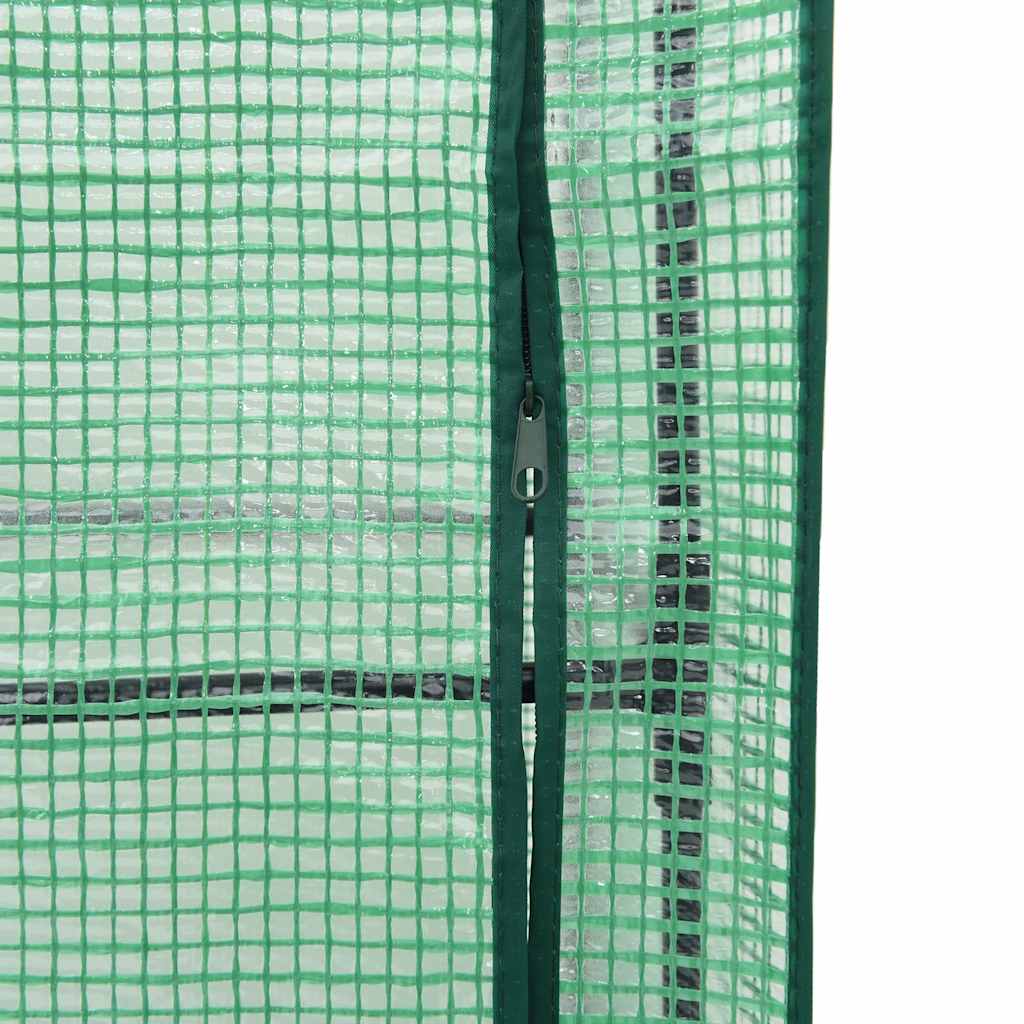 Povišena gredica s pokrovom za staklenik izgled ratana 160x40x138 cm