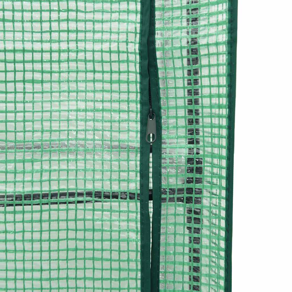 Povišena gredica s pokrovom za staklenik izgled ratana 160x40x153 cm