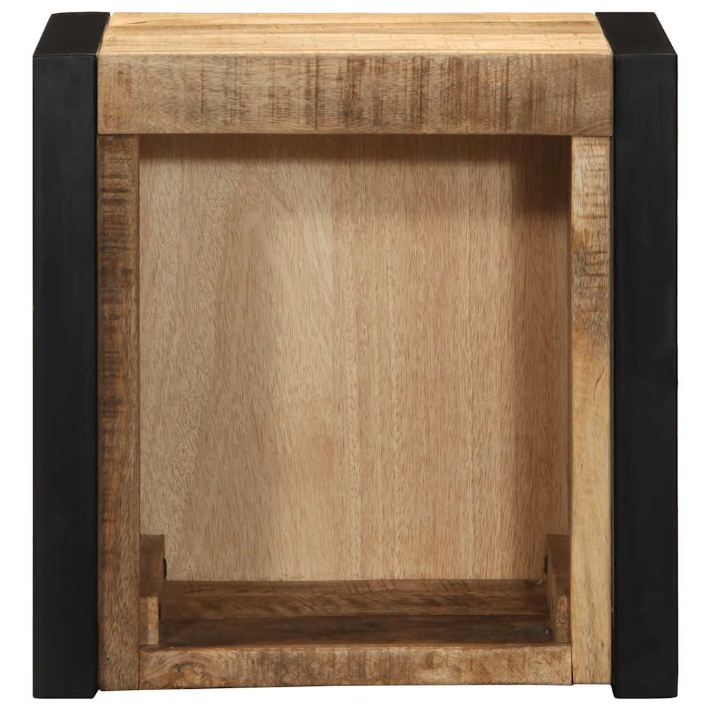 Noćni ormarići 2 kom 40x35x40 cm Puno grubo drvo Mango Smeđa