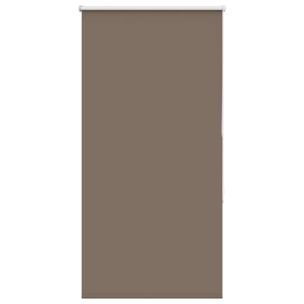 Rolo zavjesa za zamračivanje boje kave 80x130 cm Širina tkanine 75,7 cm Poliester
